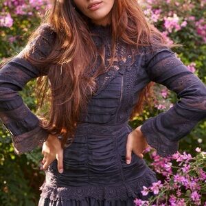 *RARE* Loveshackfancy Harmon Long Sleeve Mini